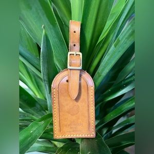 louis vuitton luggage tag